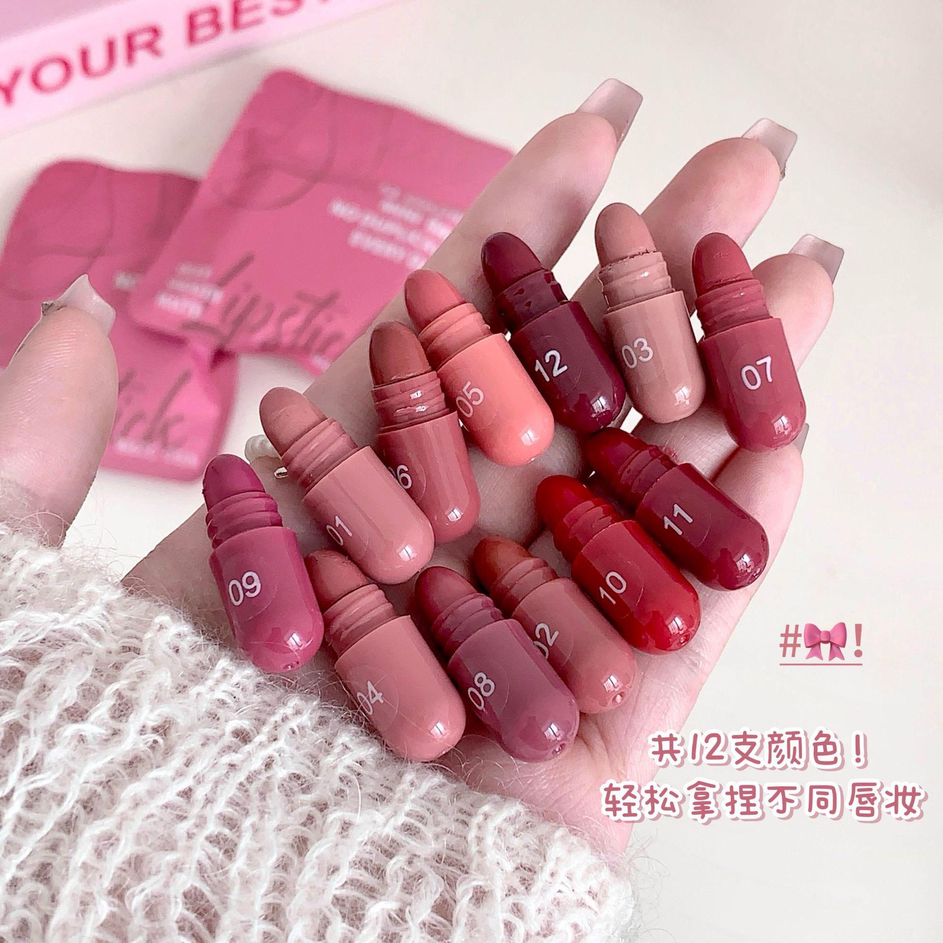 BlushBelle - Velvet Kiss Mini Lipsticks Collection