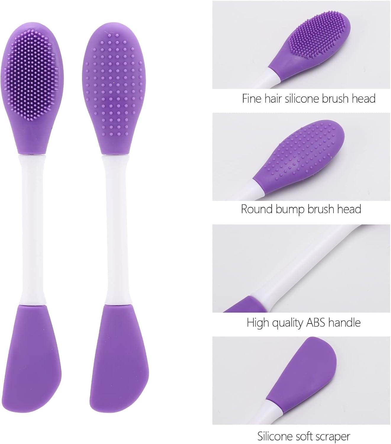 BlushBelle GlowDuo Silicone Face Cleansing Brush