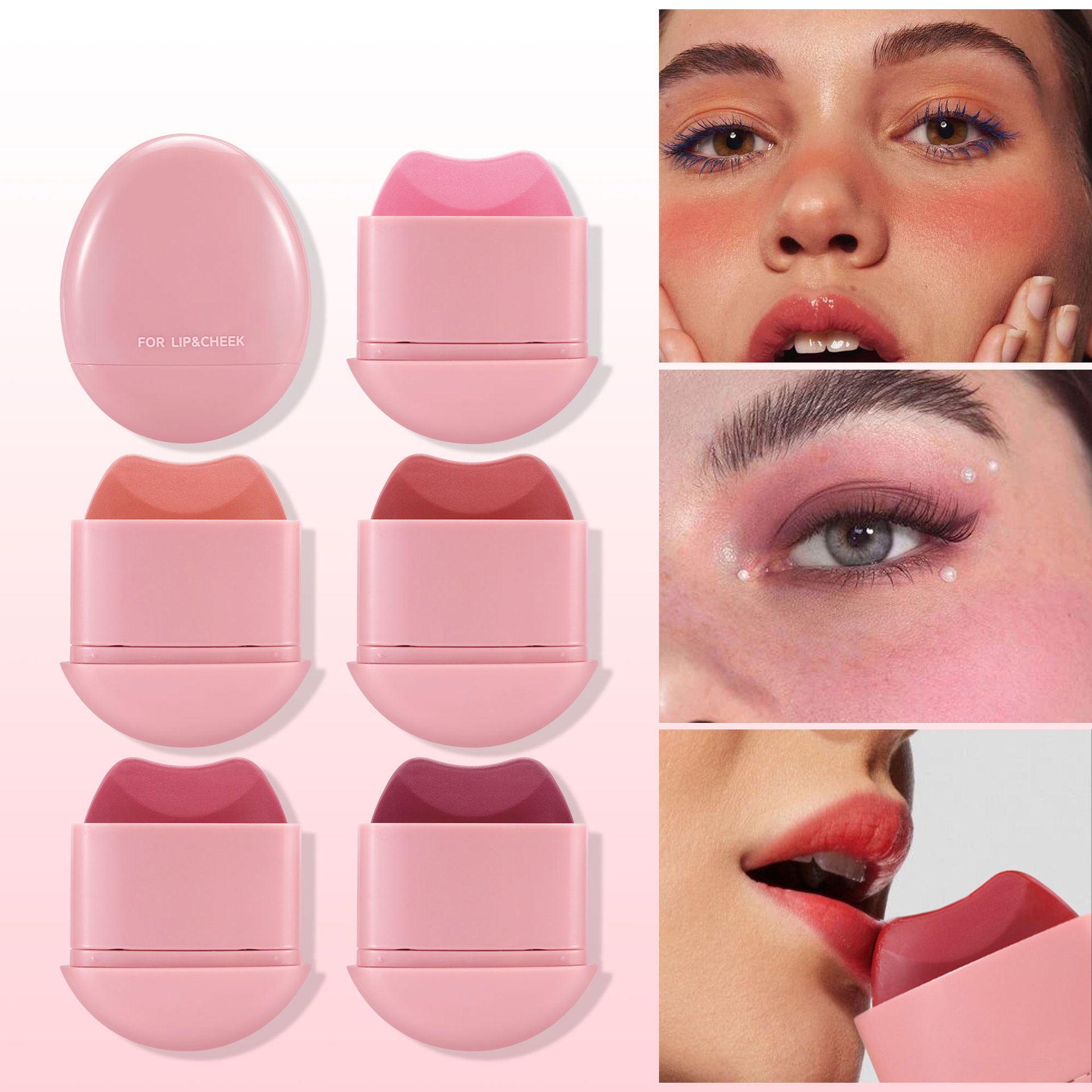 BlushBelle™ Lip & Cheek Kiss Stick