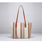 Coastline Canvas Tote