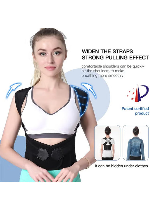 T.H.E™-Posture Corrector Brace for Men & Women – Adjustable Back Support